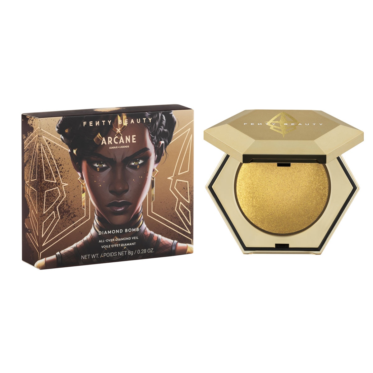 ARCANE MEL GOLD DIAMOND BOMB (ILUMINADOR PARA ROSTRO)